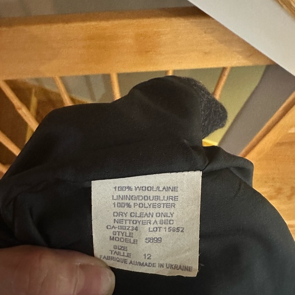 Vintage Wool Blazer Jacket - Picture 7 of 8